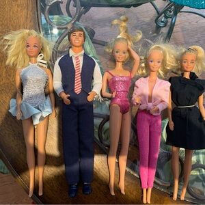 Vintage 1980 Original Ken/Barbie/Skipper